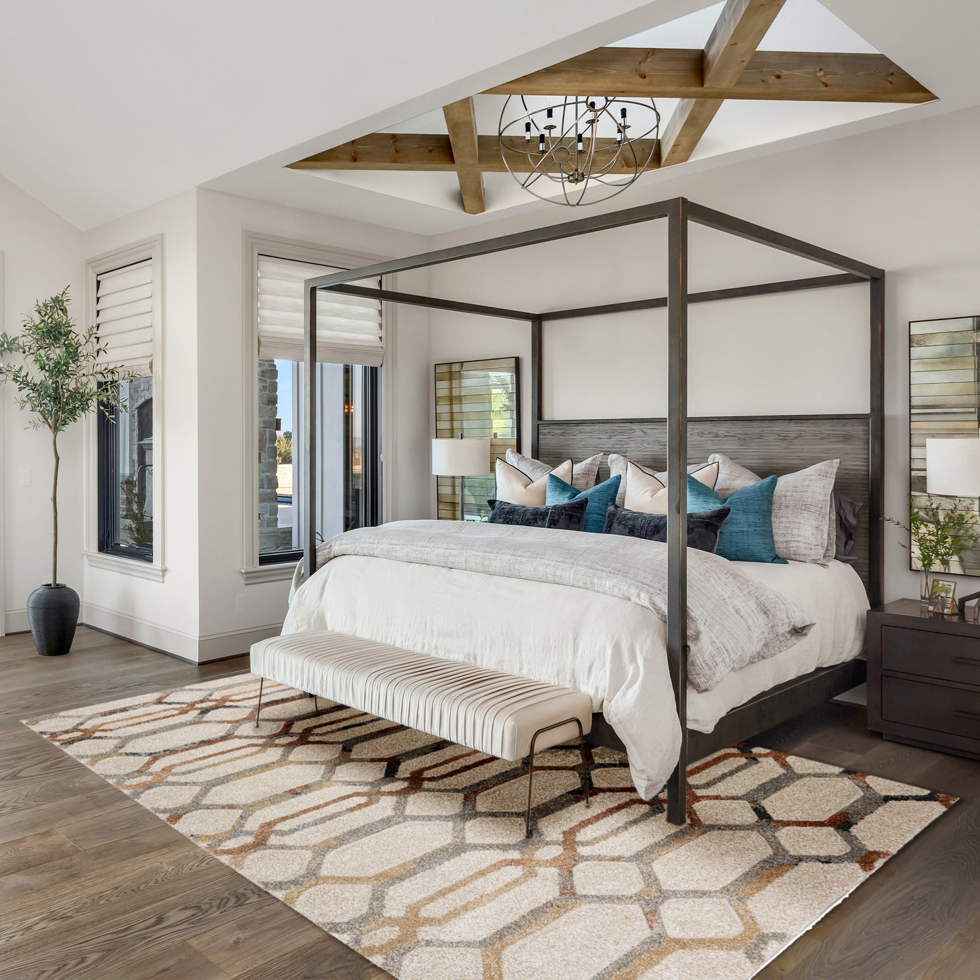 Dalyn Rugs Carmona  Linen  Transitional