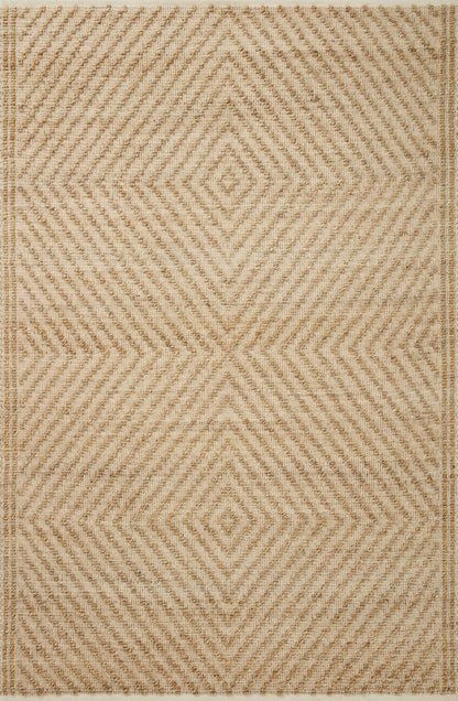 Angela Rose x Loloi Colton  Natural Ivory Contemporary