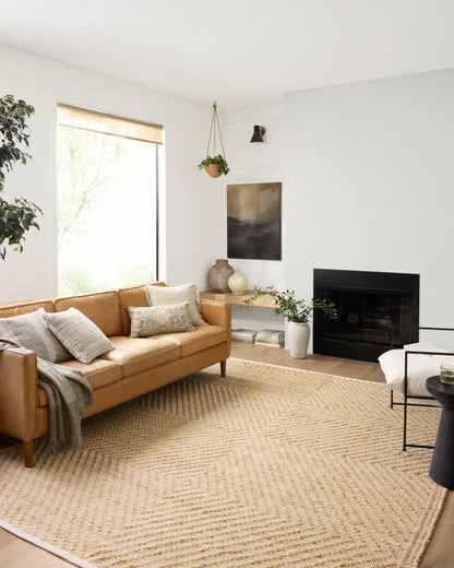 Angela Rose x Loloi Colton  Natural Ivory Contemporary