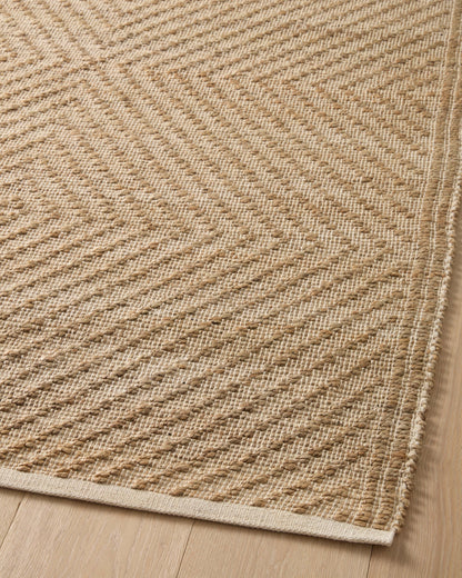 Angela Rose x Loloi Colton  Natural Ivory Contemporary