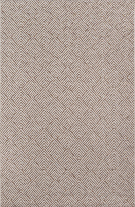 Momeni Como  Beige  Contemporary