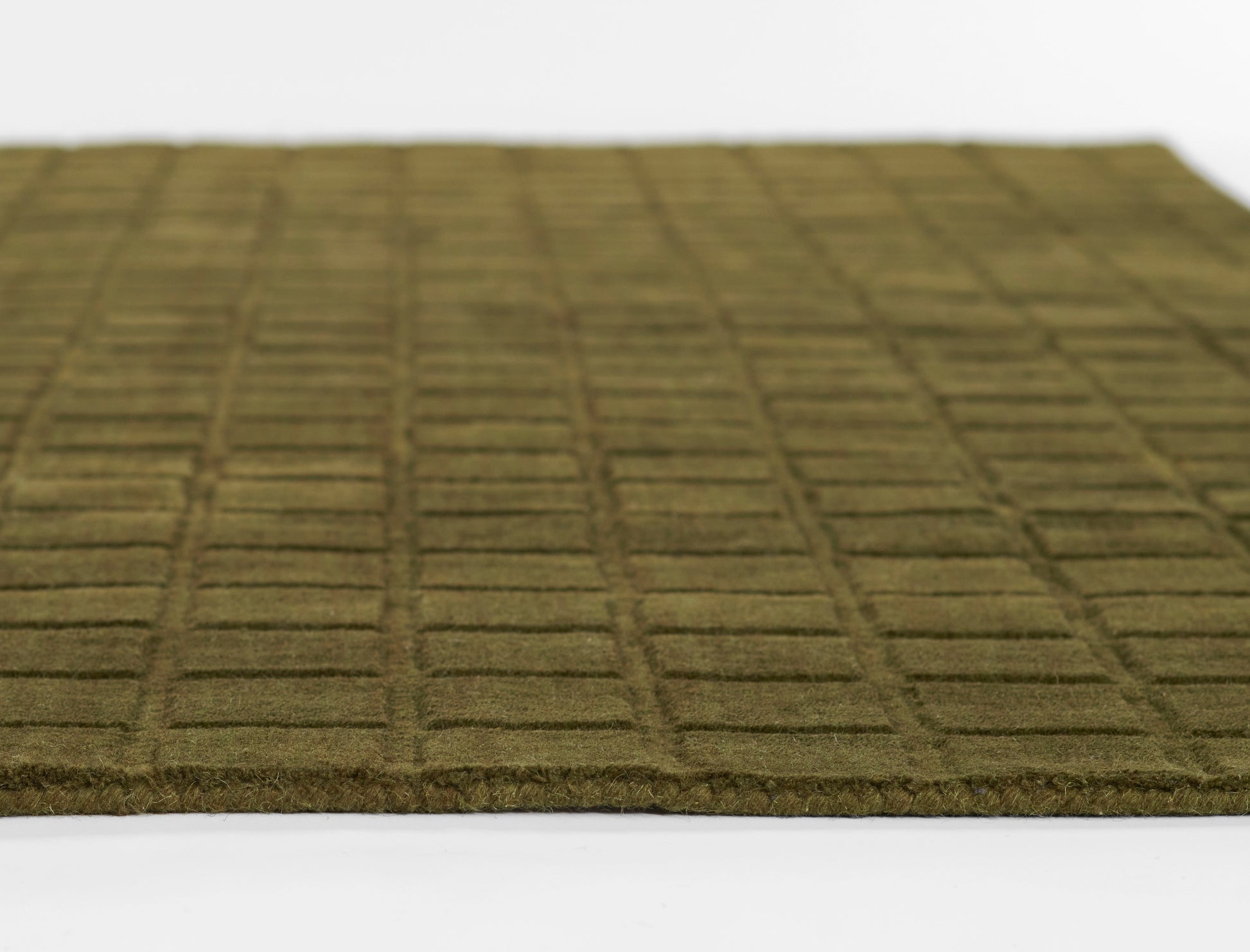 Momeni Contour  Green  Contemporary