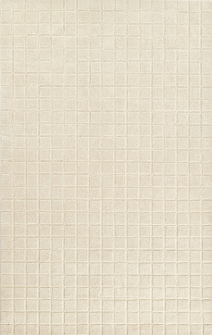 Momeni Contour  Ivory  Contemporary