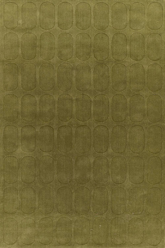 Momeni Contour CON-2 Green Contemporary Hand Loomed Rug