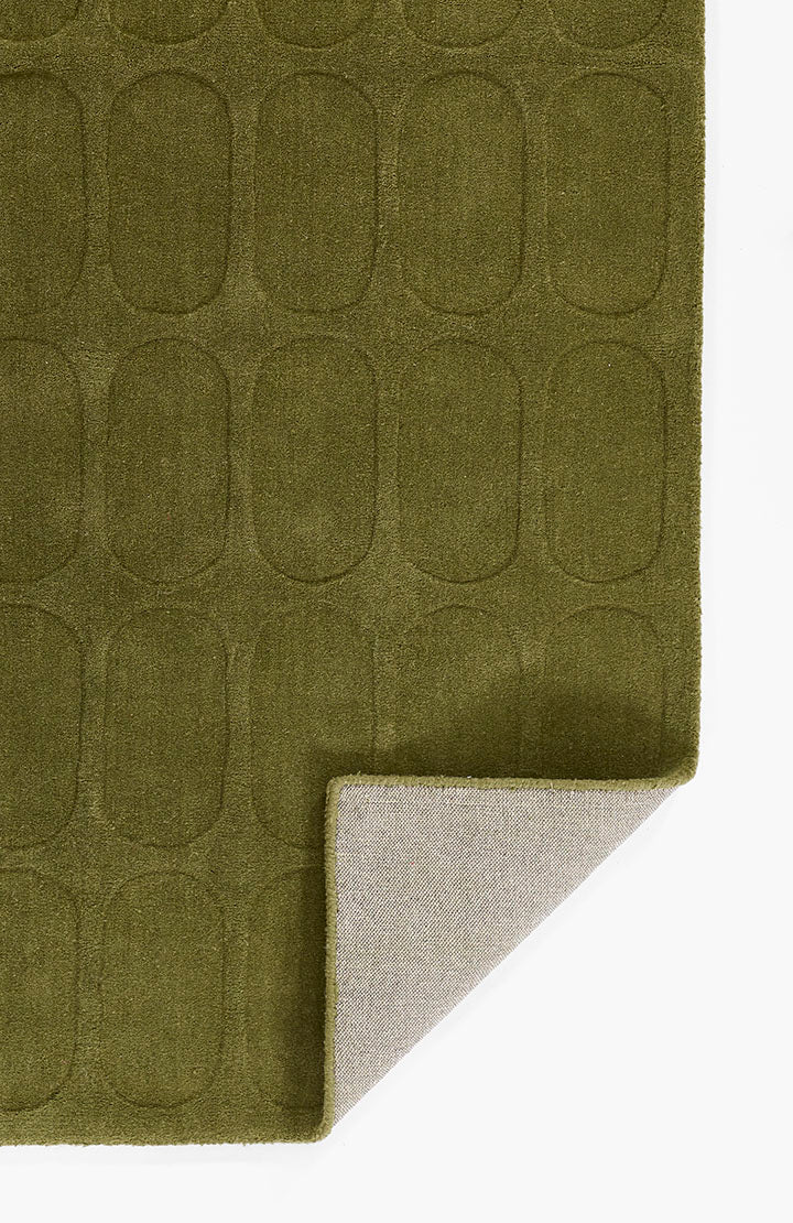 Momeni Contour CON-2 Green Contemporary Hand Loomed Rug
