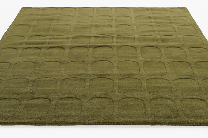 Momeni Contour CON-2 Green Contemporary Hand Loomed Rug