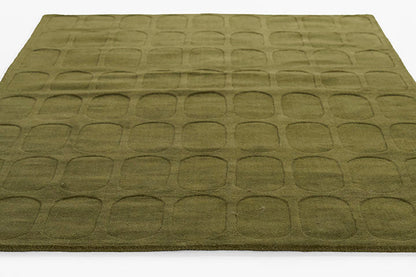 Momeni Contour CON-2 Green Contemporary Hand Loomed Rug