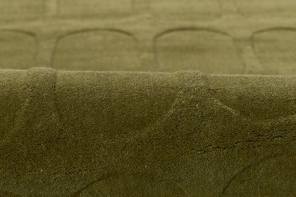 Momeni Contour CON-2 Green Contemporary Hand Loomed Rug