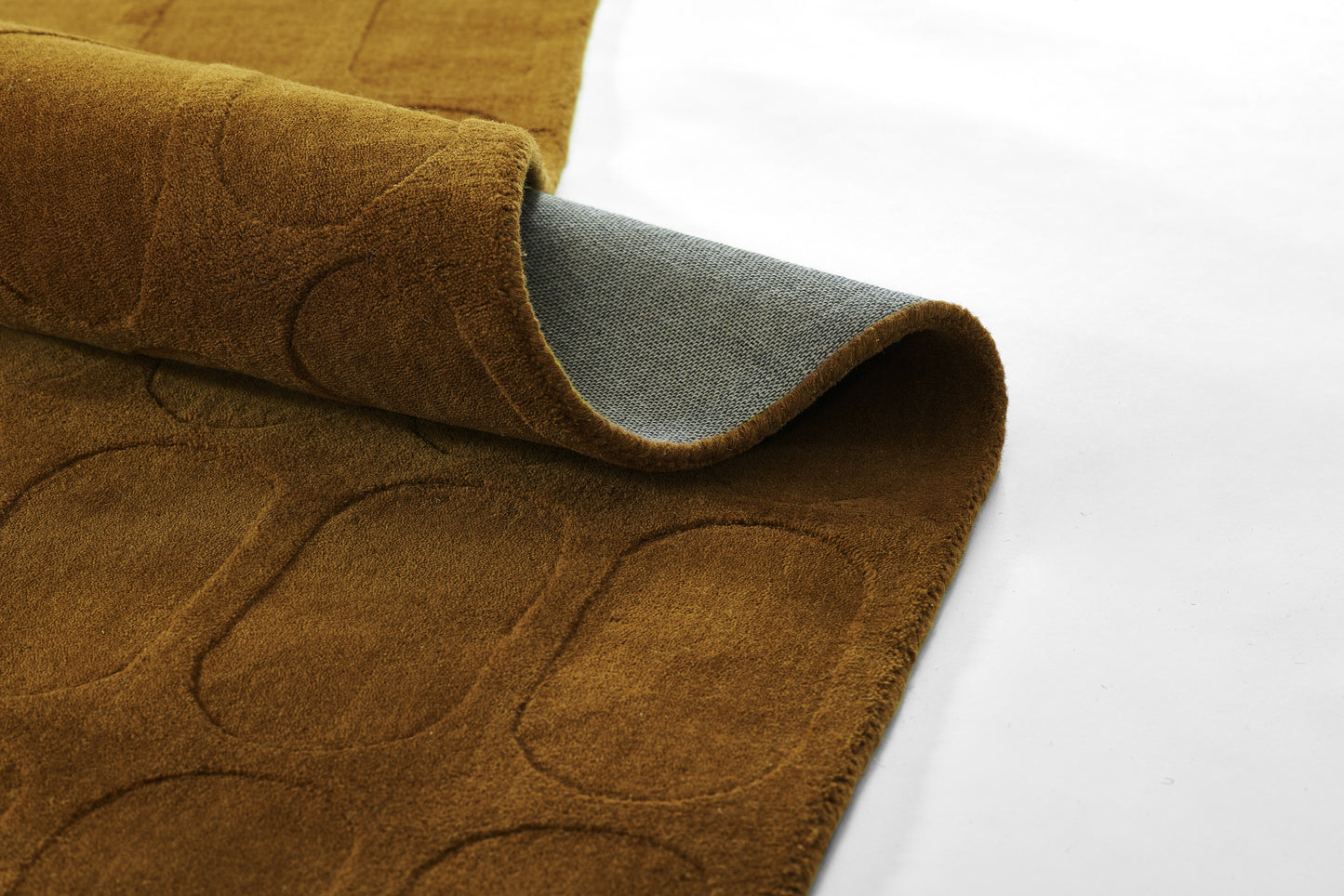 Momeni Contour  Mustard  Contemporary