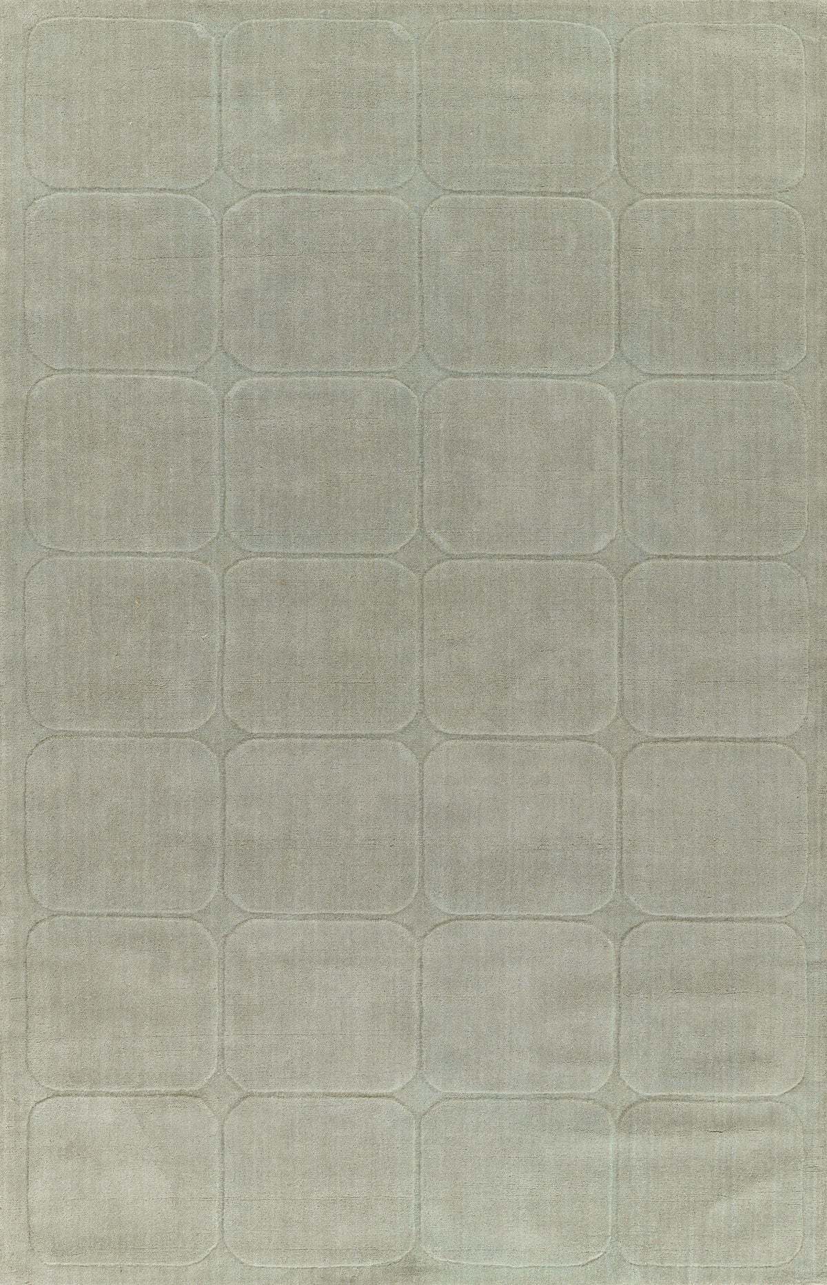 Momeni Contour CON-6 Light Blue Contemporary Hand Loomed Rug