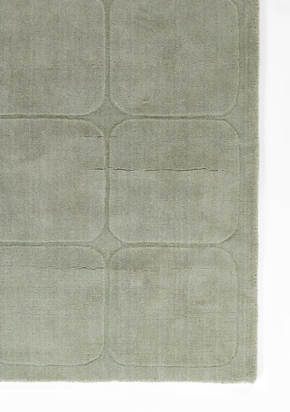 Momeni Contour CON-6 Light Blue Contemporary Hand Loomed Rug