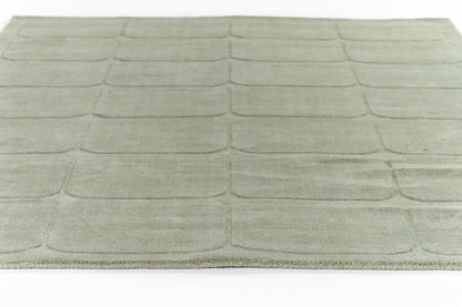 Momeni Contour CON-6 Light Blue Contemporary Hand Loomed Rug