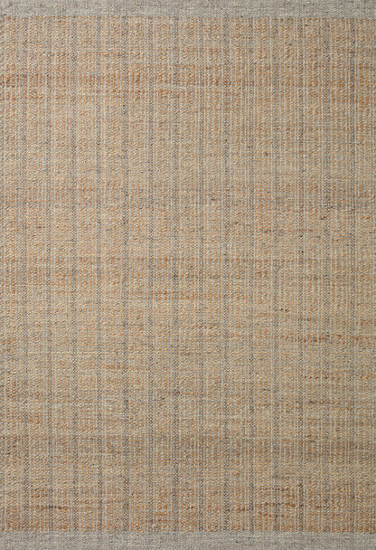Jean Stoffer x Loloi Cornwall  Lt. Grey Natural Contemporary
