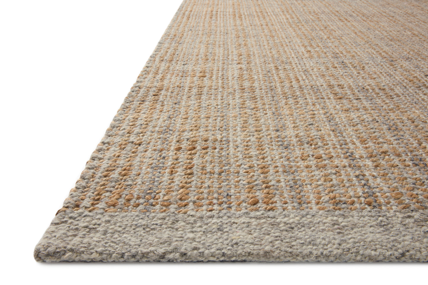 Jean Stoffer x Loloi Cornwall  Lt. Grey Natural Contemporary