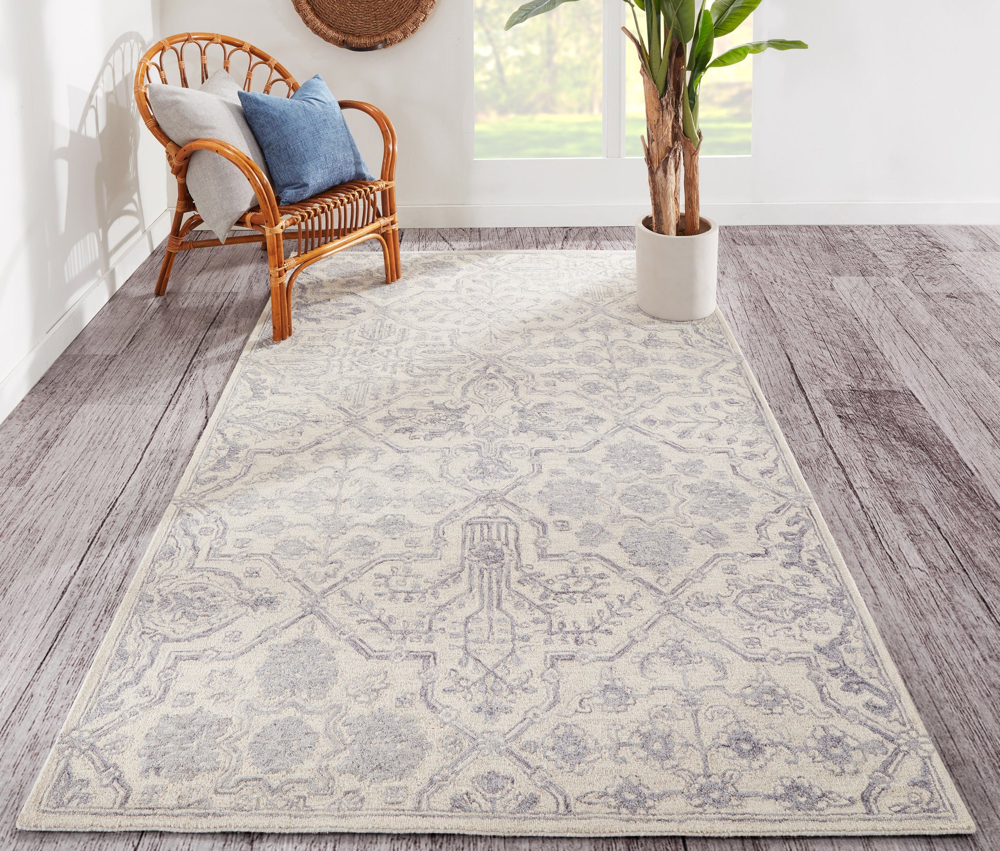Momeni Cosette  Grey  Traditional