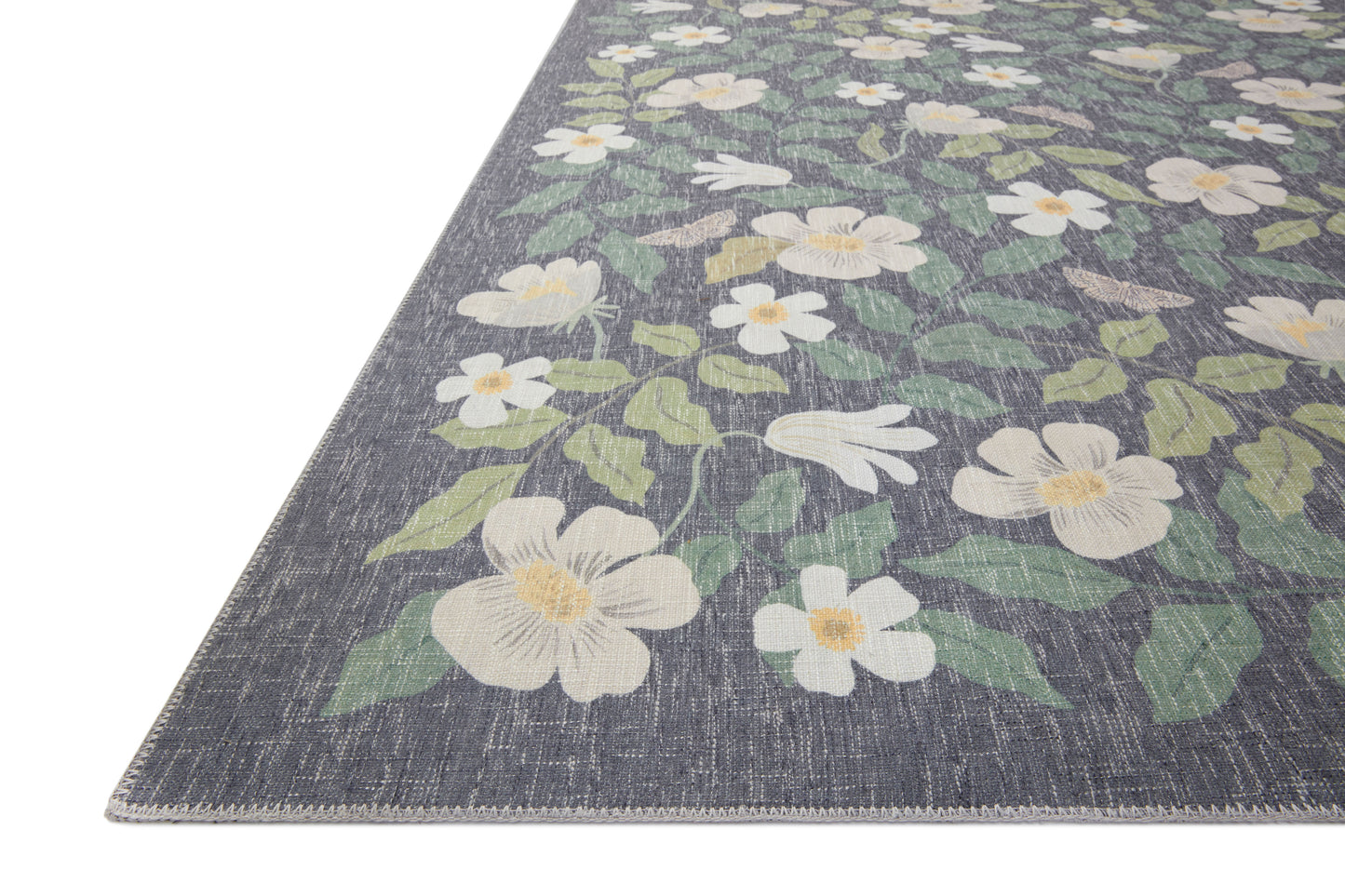 Rifle Paper Co. x Loloi Cotswolds  Charcoal  Contemporary