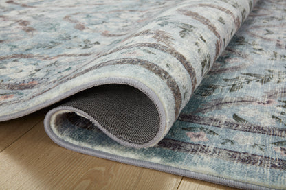 Rifle Paper Co. x Loloi Courtyard  Blue  Contemporary