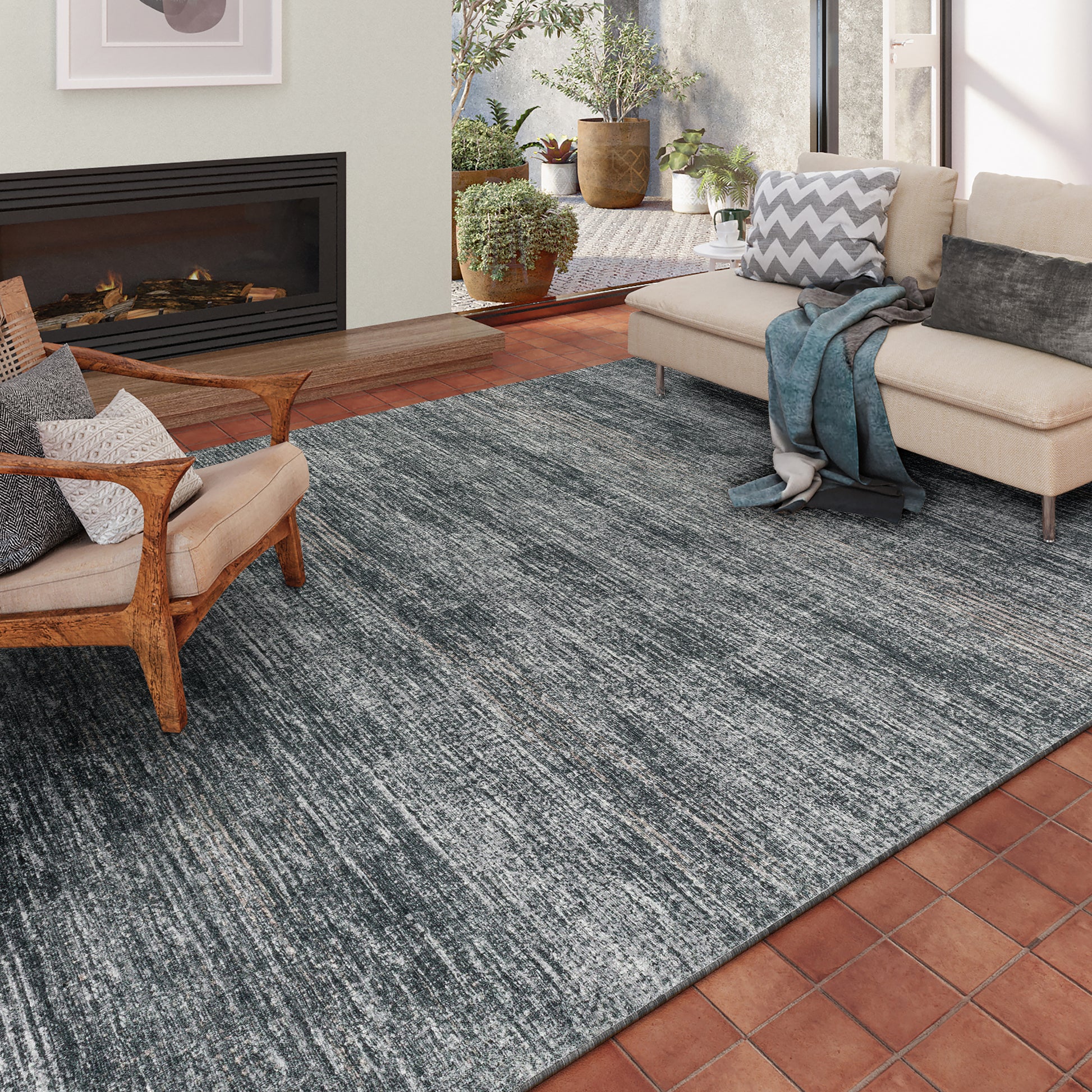 Dalyn Rugs Ciara  Charcoal  Transitional