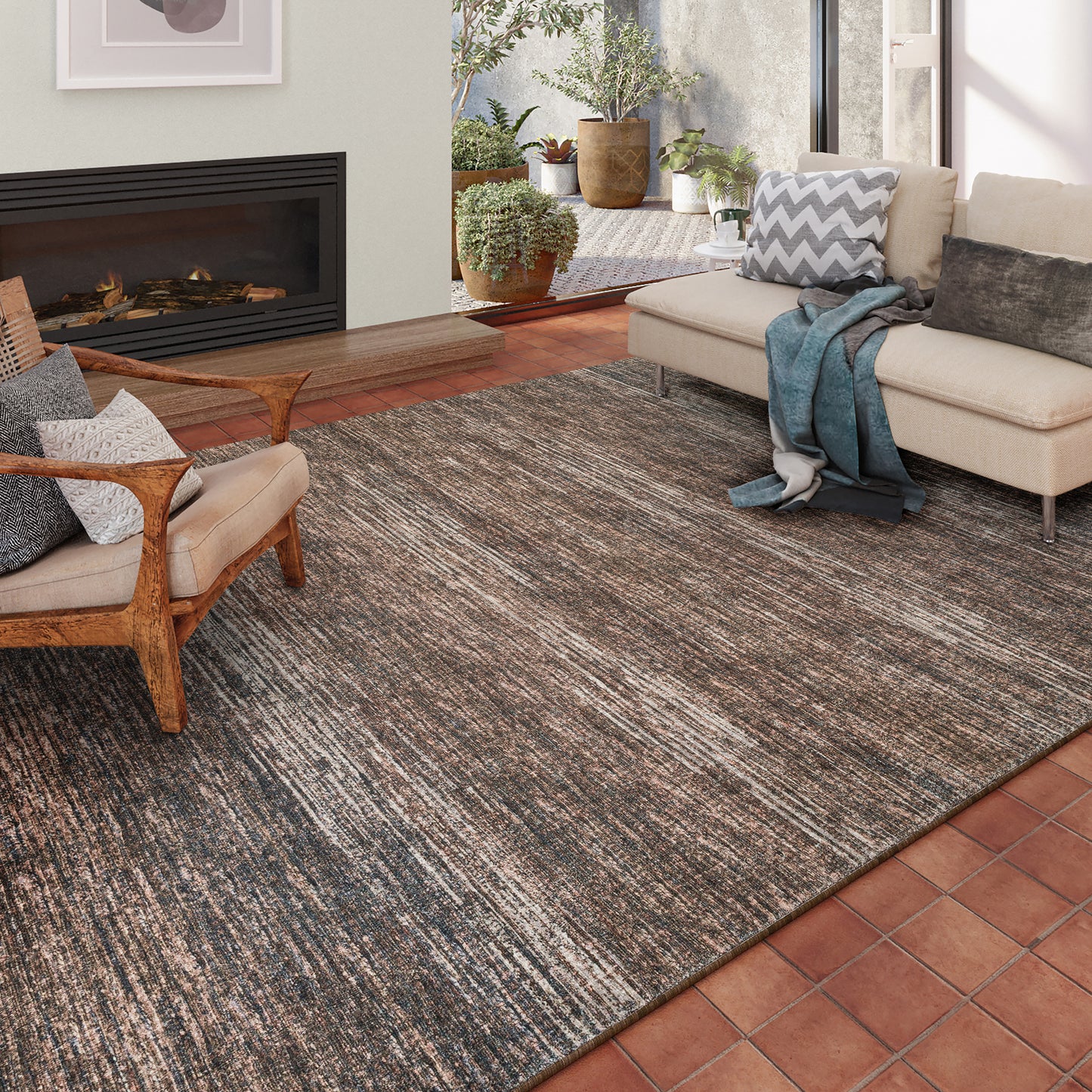 Dalyn Rugs Ciara  Chocolate  Transitional