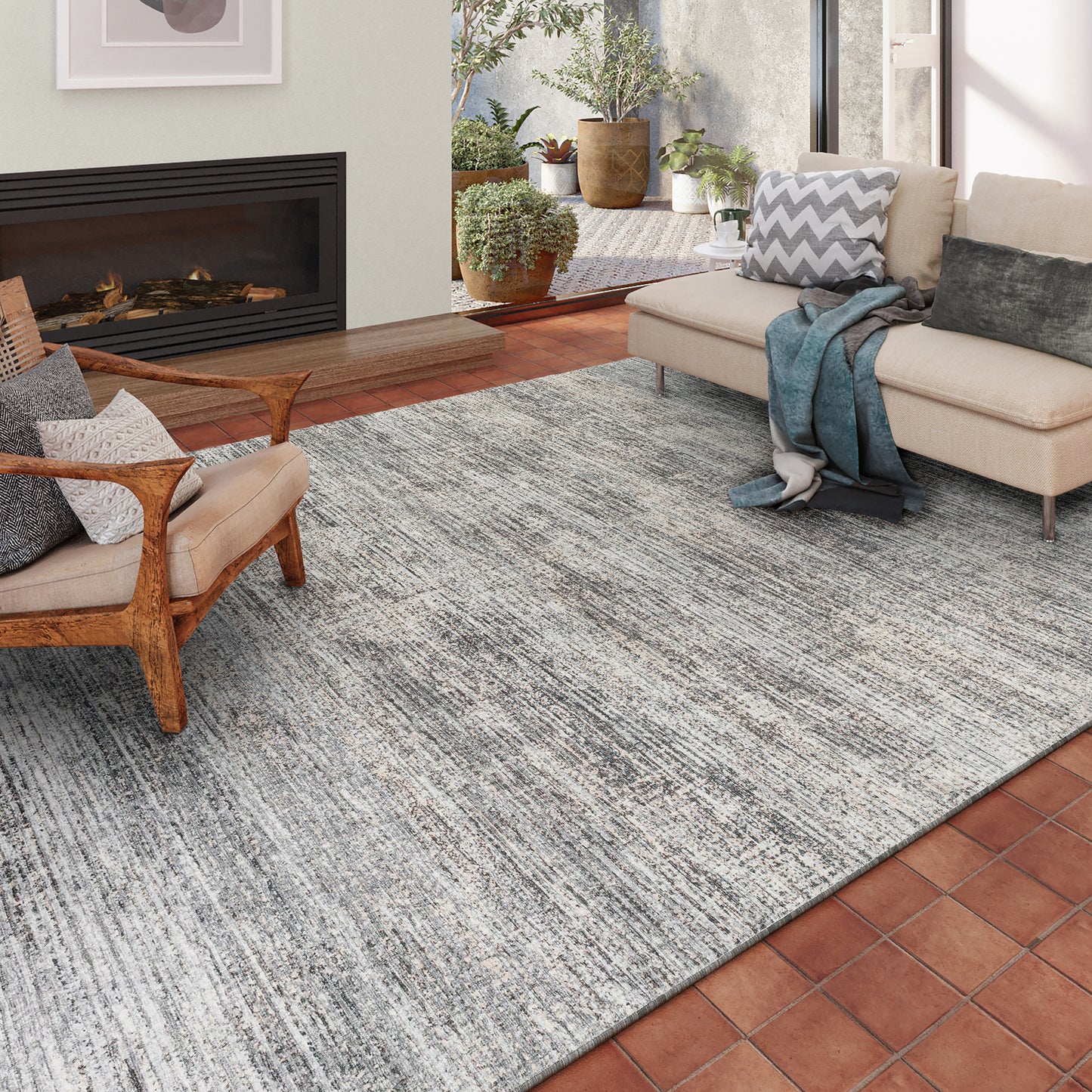 Dalyn Rugs Ciara  Graphite  Transitional