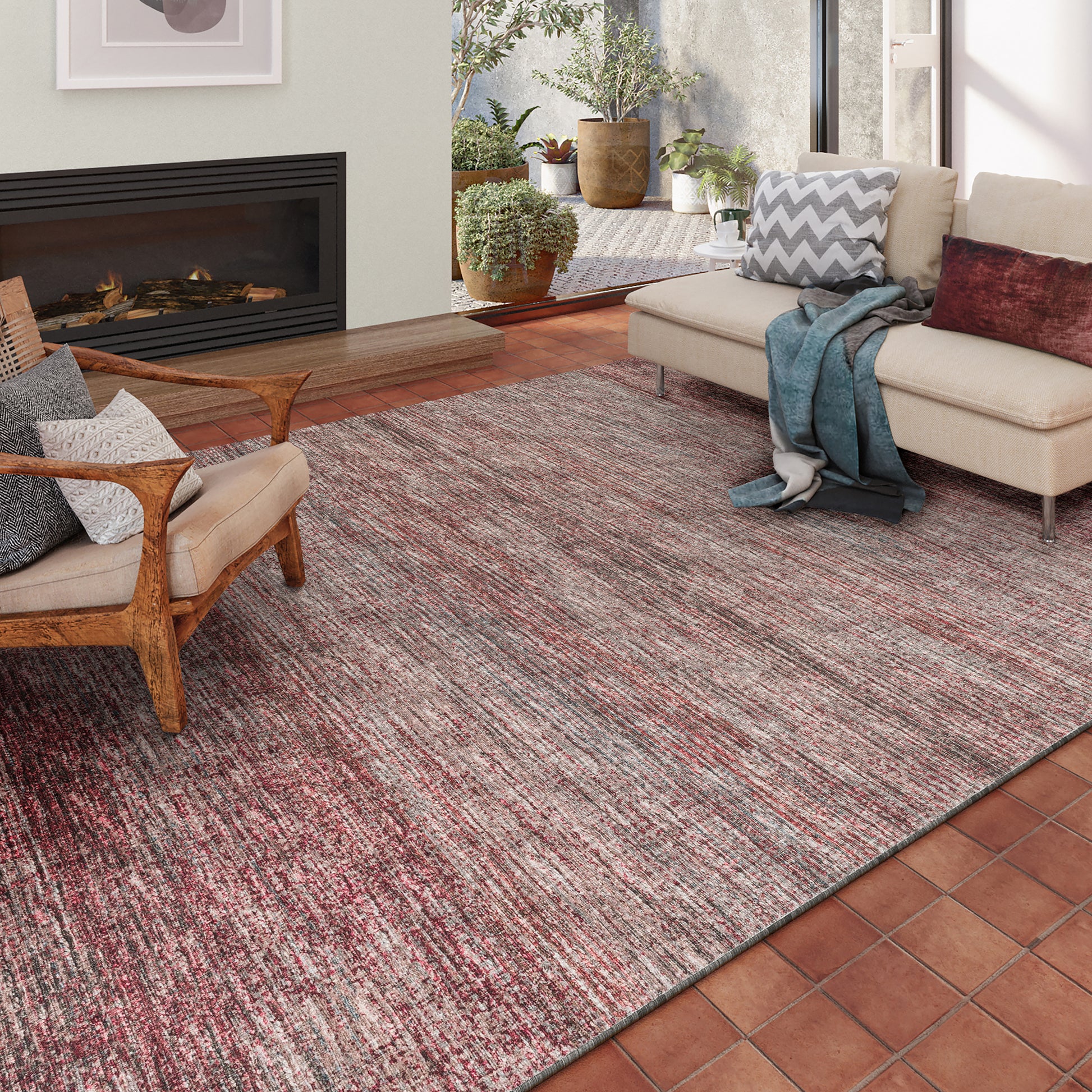 Dalyn Rugs Ciara  Merlot  Transitional