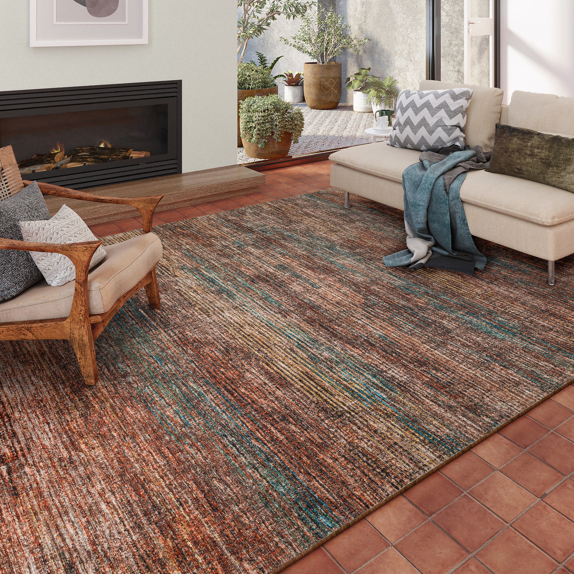 Dalyn Rugs Ciara  Paprika  Transitional