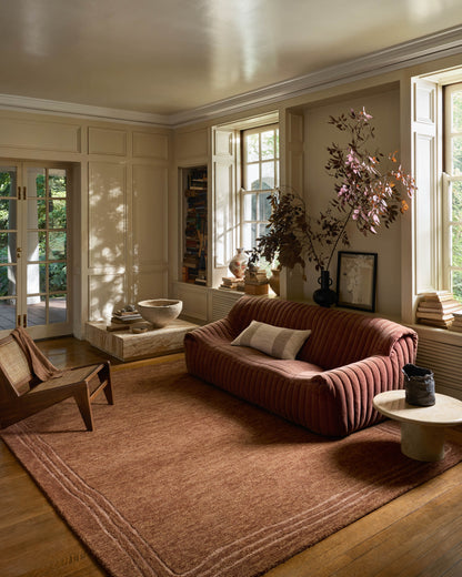 Leanne Ford x Loloi Craven  Spice Rose Contemporary