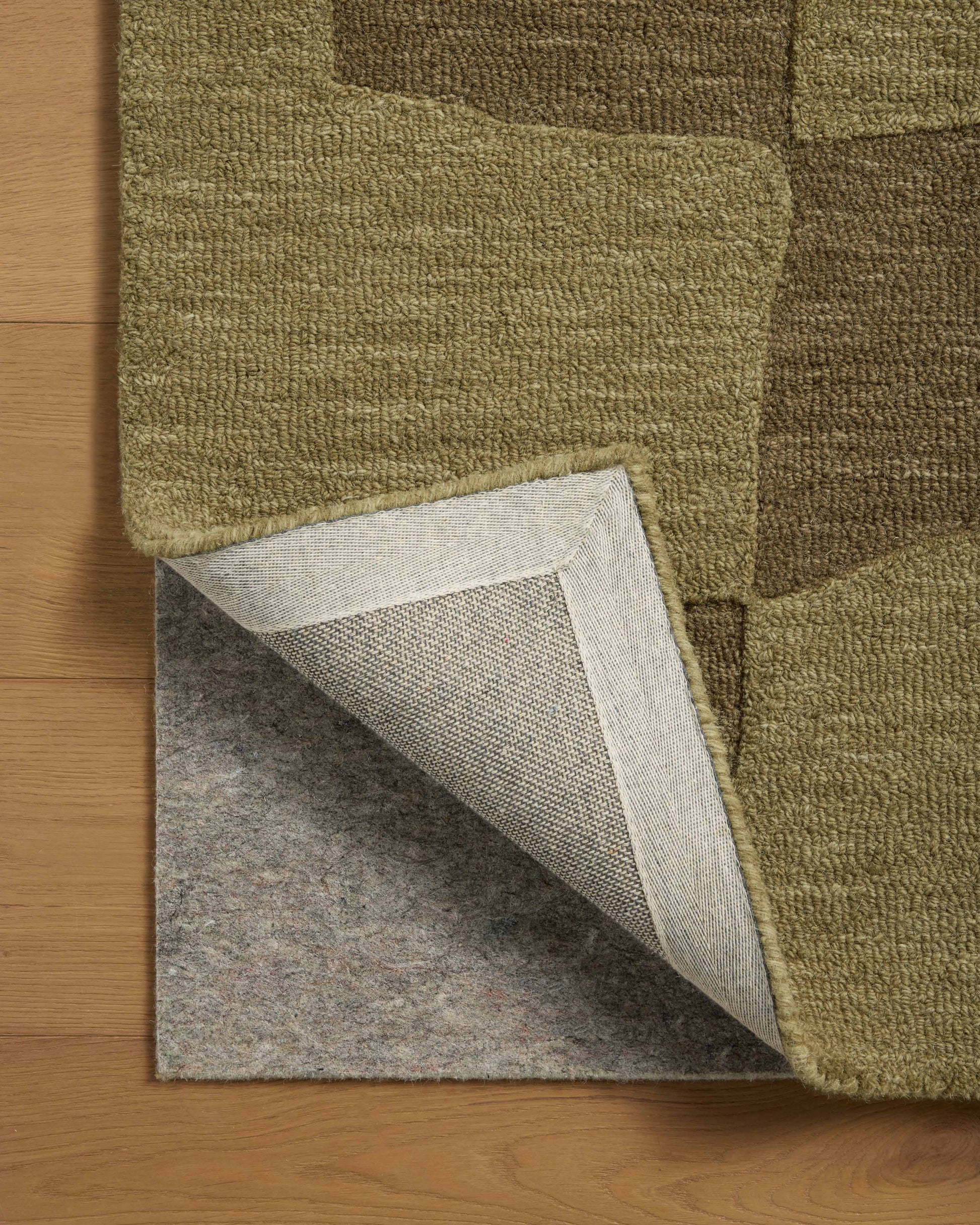 Leanne Ford x Loloi Craven  Green Olive Contemporary