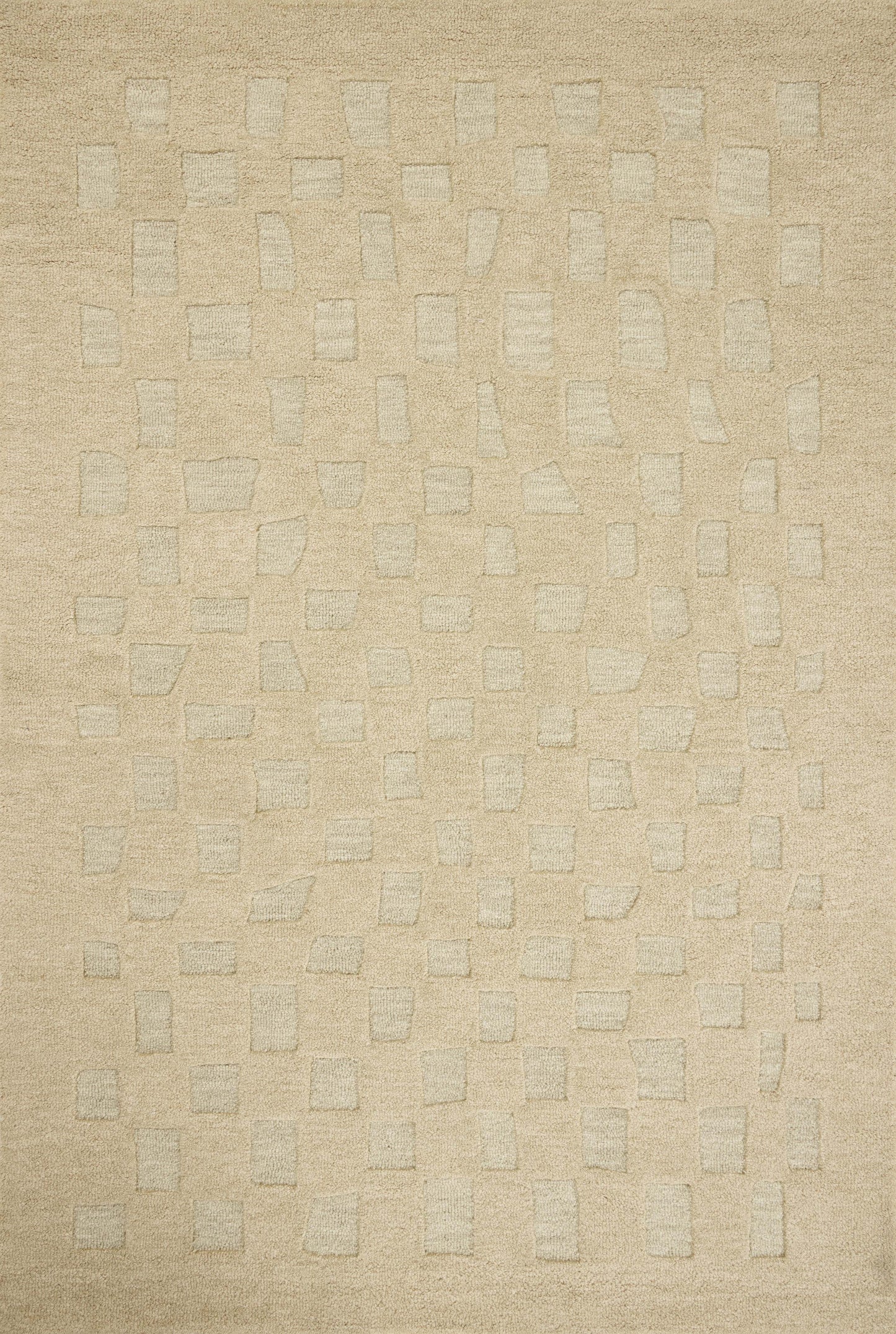 Leanne Ford x Loloi Craven  Oatmeal Dove Contemporary