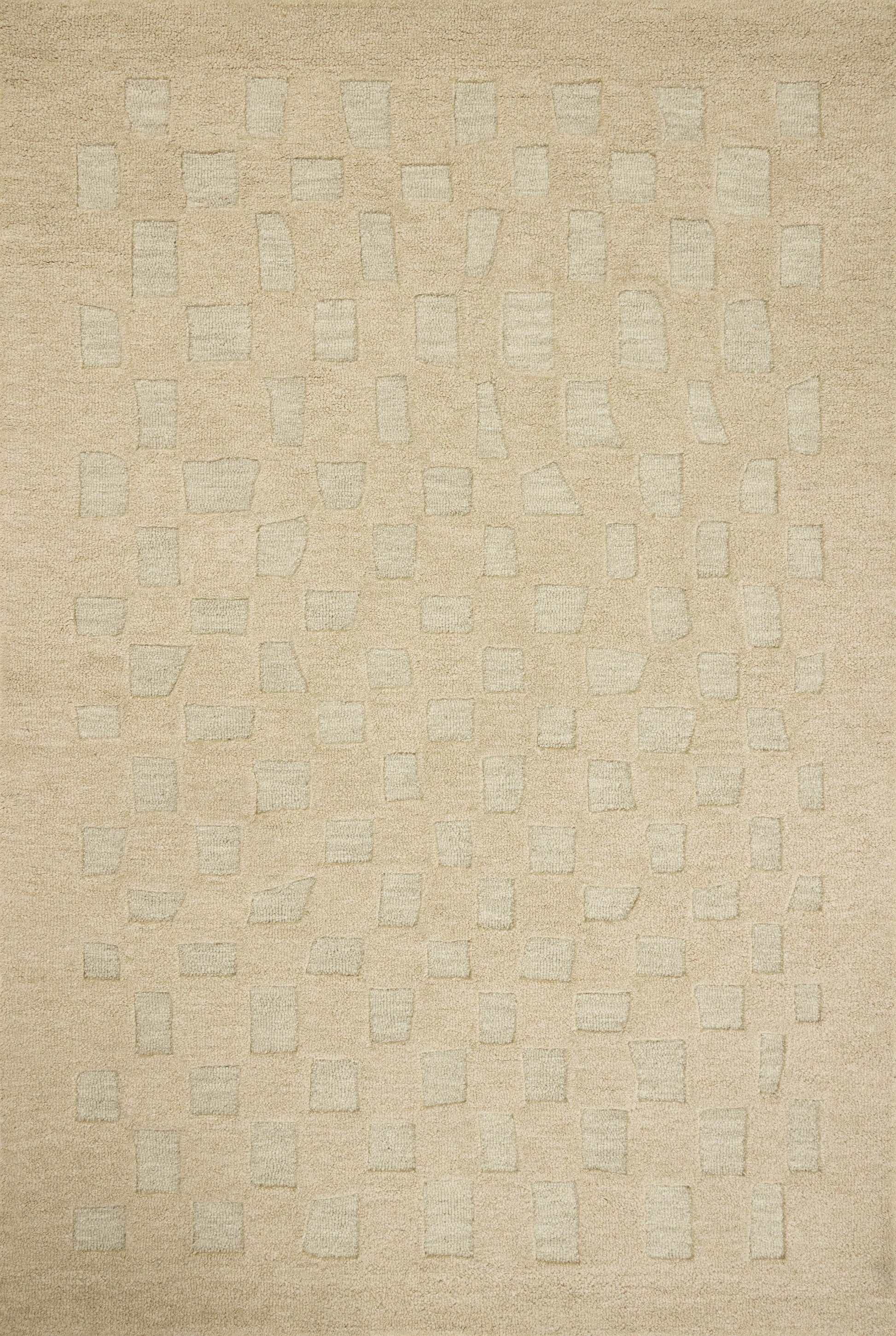 Leanne Ford x Loloi Craven  Oatmeal Dove Contemporary