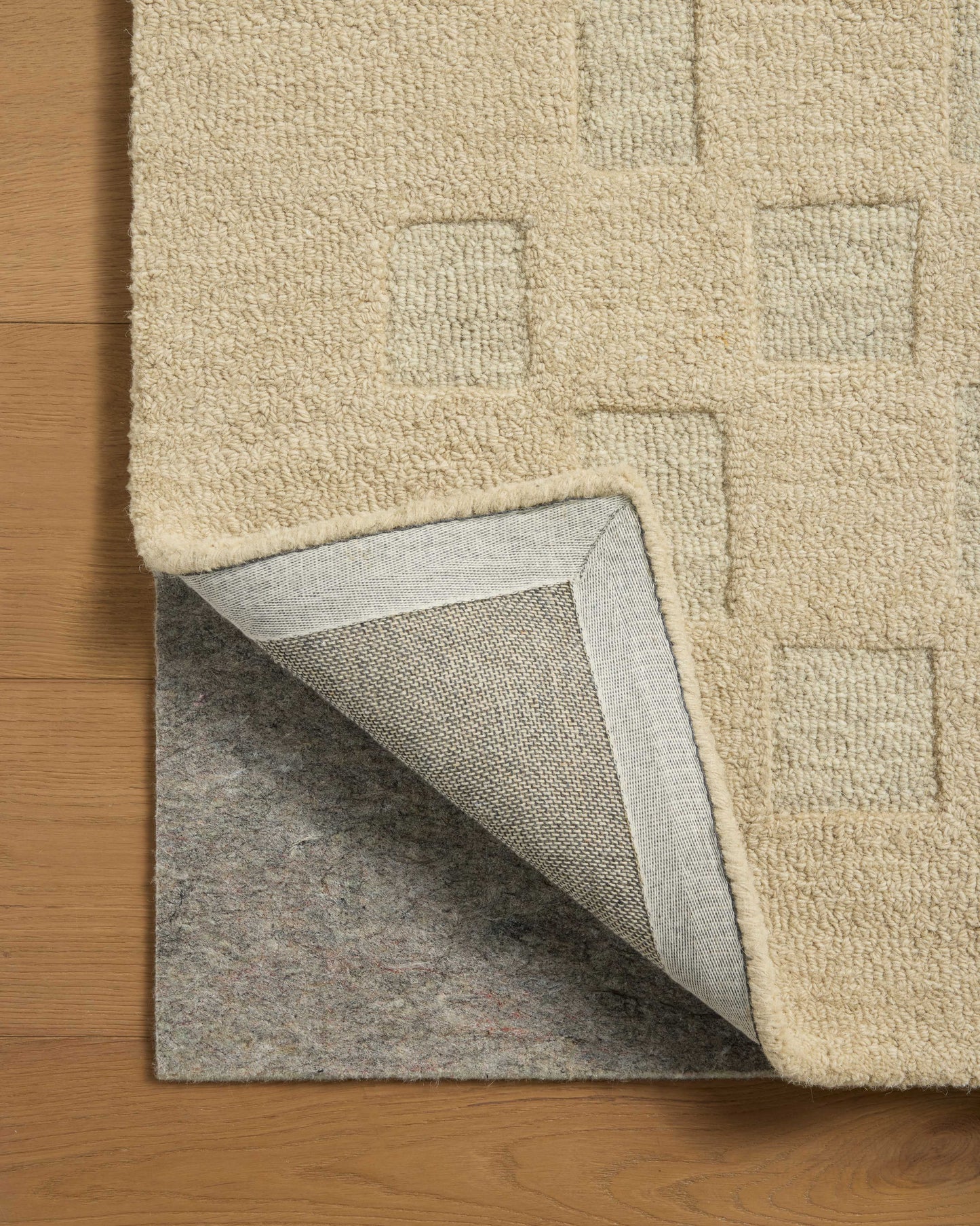 Leanne Ford x Loloi Craven  Oatmeal Dove Contemporary