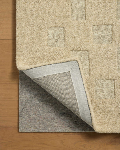 Leanne Ford x Loloi Craven  Oatmeal Dove Contemporary