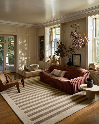 Leanne Ford x Loloi Craven  Oatmeal Bark Contemporary