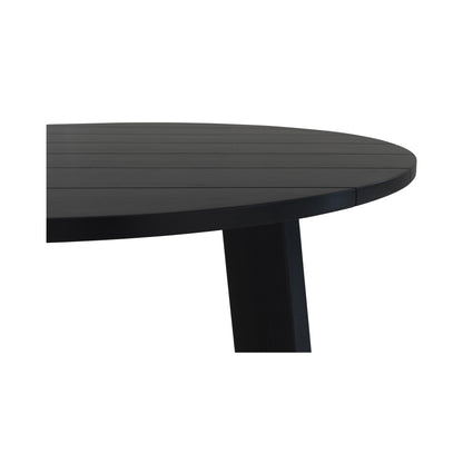 Moes Home Dining Tables Delta Black Contemporary Furniture Rug