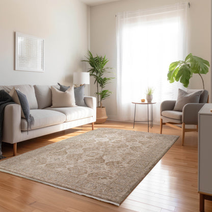 Dalyn Rugs Cyprus  Khaki  Traditional