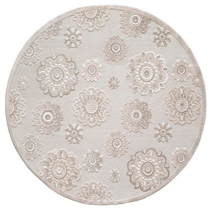 Kas Calla 6933 Taupe Indoor/Outdoor Machine Woven Rug