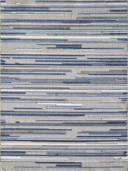 Kas Calla 6920 Blue Indoor/Outdoor Machine Woven Rug