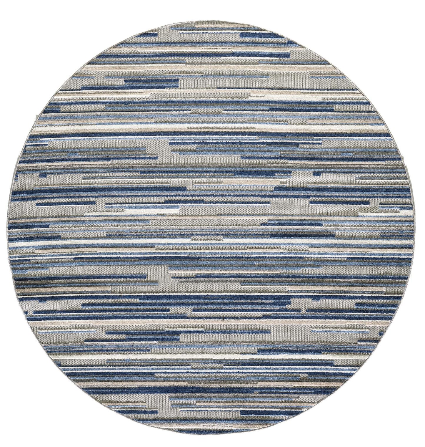Kas Calla 6920 Blue Indoor/Outdoor Machine Woven Rug