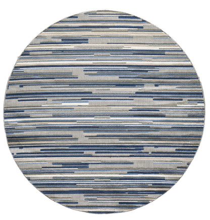 Kas Calla 6920 Blue Indoor/Outdoor Machine Woven Rug