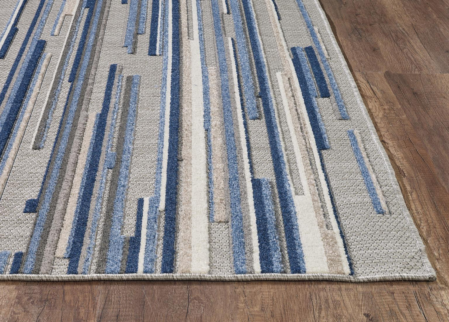 Kas Calla 6920 Blue Indoor/Outdoor Machine Woven Rug