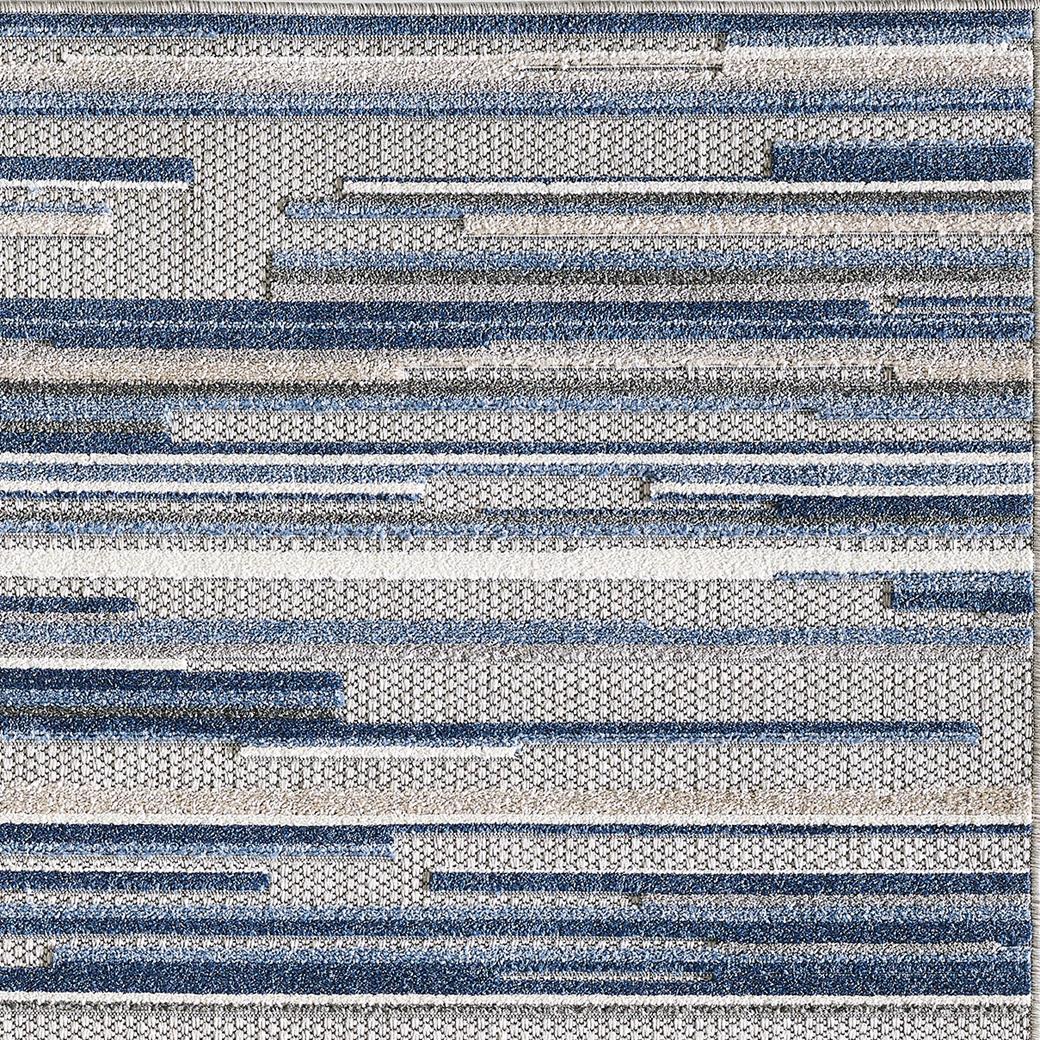 Kas Calla 6920 Blue Indoor/Outdoor Machine Woven Rug