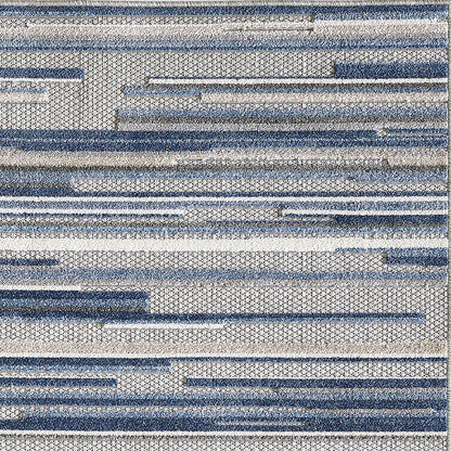 Kas Calla 6920 Blue Indoor/Outdoor Machine Woven Rug