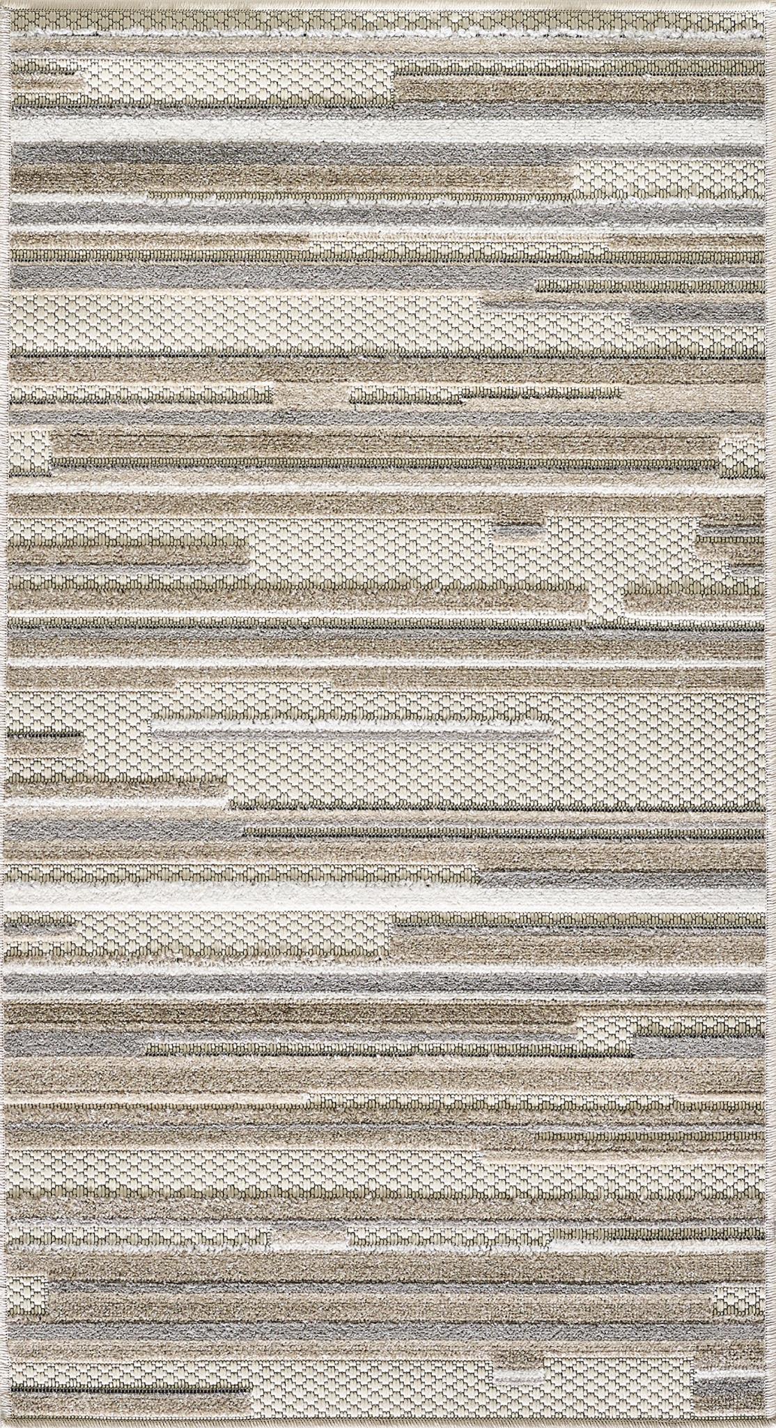 Kas Calla 6924 Grey Indoor/Outdoor Machine Woven Rug