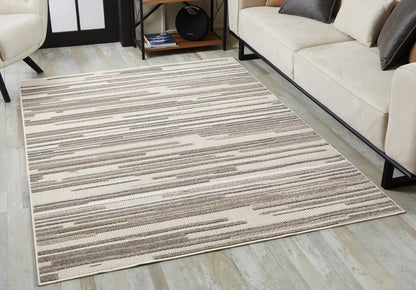 Kas Calla 6924 Grey Indoor/Outdoor Machine Woven Rug