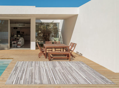 Kas Calla 6924 Grey Indoor/Outdoor Machine Woven Rug