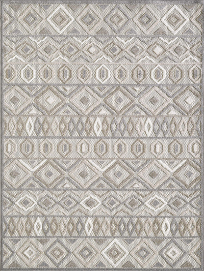Kas Calla 6925 Grey Indoor/Outdoor Machine Woven Rug