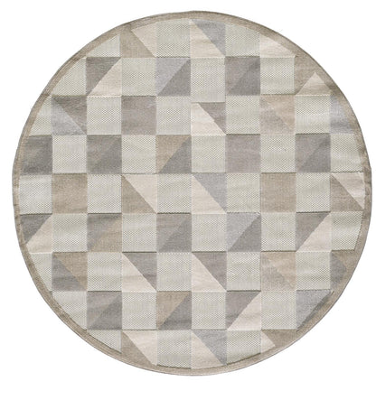 Kas Calla 6926 Grey Indoor/Outdoor Machine Woven Rug
