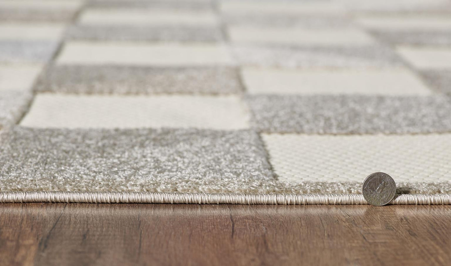 Kas Calla 6926 Grey Indoor/Outdoor Machine Woven Rug