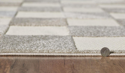 Kas Calla 6926 Grey Indoor/Outdoor Machine Woven Rug