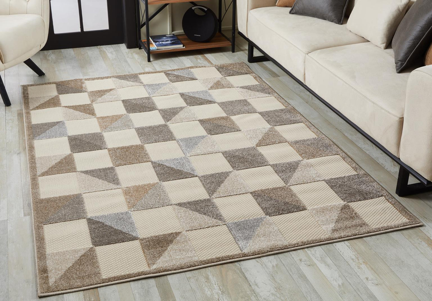 Kas Calla 6926 Grey Indoor/Outdoor Machine Woven Rug